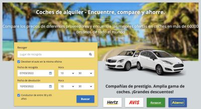 Alquiler de Coches - Directorio Web